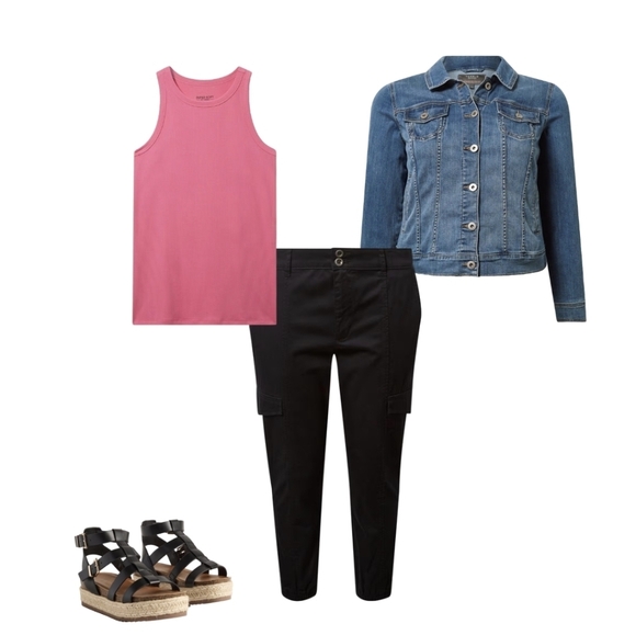 Torrid Super Soft Rib High Neck Tank Top pink Size 5x fits 3-4x - Picture 6 of 9